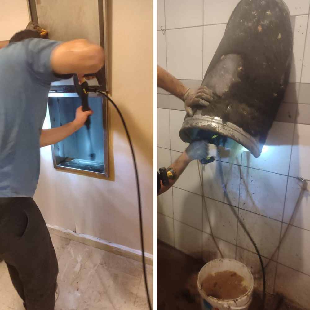 Çöp Şutu Temizliği